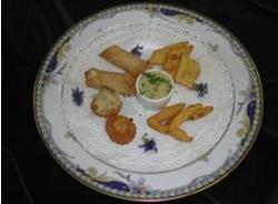 Kartoffelblattlan mit Kraut
